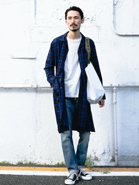 otsukiさん(メンズ・184cm)の春コーディネート