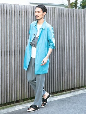 「bach（バッハ）のアイテム」を使った、otsukiさん（メンズ・184cm）の春コーディネート