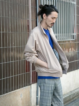 「bach（バッハ）のアイテム」を使った、otsukiさん（メンズ・184cm）の春コーディネート