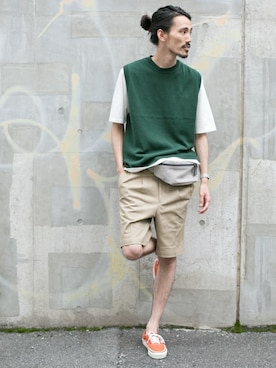 otsukiさん（メンズ・184cm）の夏コーディネート