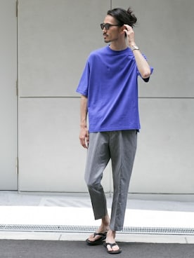 otsukiさん（メンズ・184cm）の夏コーディネート