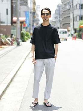 otsukiさん（メンズ・184cm）の夏コーディネート