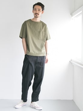 otsukiさん（メンズ・184cm）の夏コーディネート