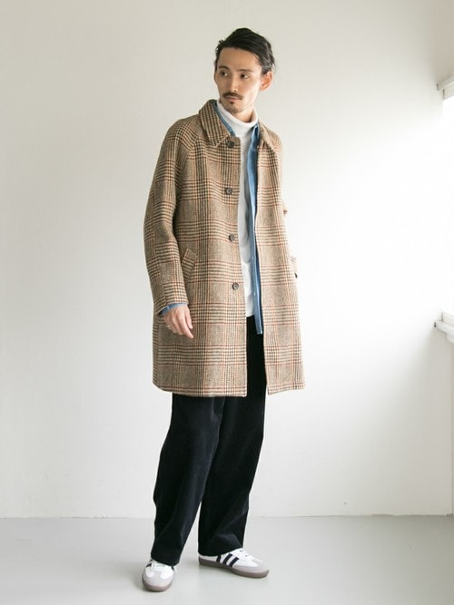 アーバンリサーチ ハリスツイード　バルマカーンコート URBAN RESEARCH（アーバンリサーチ）の「ハリスツイードバルマカン