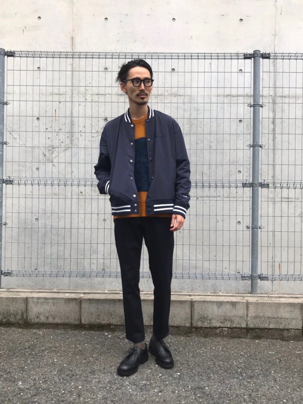 otsukiさんの「Champion×URBAN RESEARCH　別注VARSITY JACKET（Champion）」を使ったコーディネート