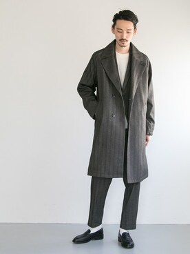 「URBAN RESEARCH（アーバンリサーチ）のアイテム（テーラードジャケット）」を使った、otsukiさん（メンズ・184cm）の秋コーディネート