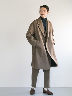 「URBAN RESEARCH（アーバンリサーチ）のアイテム（テーラードジャケット）」を使った、otsukiさん（メンズ・184cm）の秋コーディネート