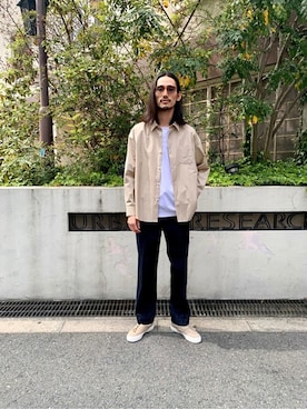 「SLACK FOOTWEAR（スラックフットウェア）のアイテム」を使った、otsukiさん（メンズ・184cm）の春コーディネート