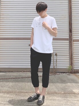 naoさん（メンズ・180cm）の夏コーディネート