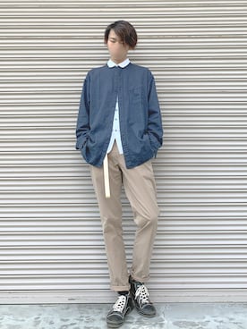 naoさん（メンズ・180cm）の秋コーディネート