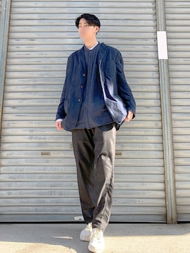 naoさん（メンズ・180cm）の春コーディネート