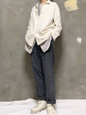 naoさん(メンズ・180cm)の冬コーディネート