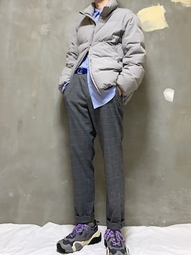 naoさん（メンズ・180cm）の冬コーディネート