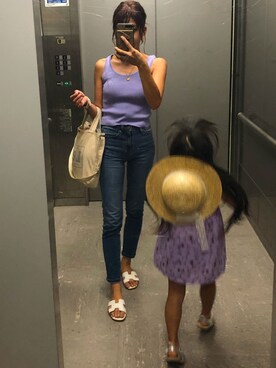 YUKAさん(レディース・155cm)の夏コーディネート