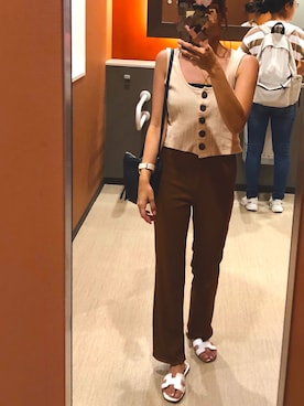 YUKAさん(レディース・155cm)の夏コーディネート