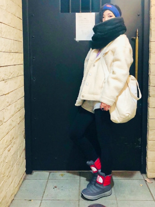 Yuka The North Faceのヘアバンドを使ったコーディネート Wear