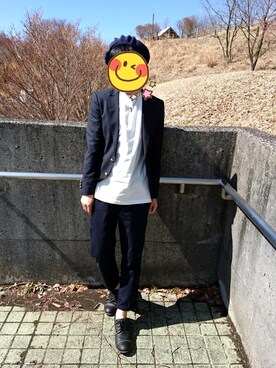 とんこつさん（メンズ・166cm）の春コーディネート