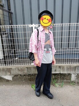 とんこつさん（メンズ・166cm）の夏コーディネート