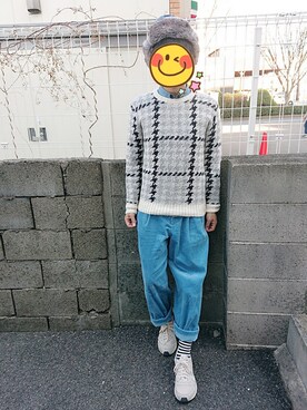 とんこつさん（メンズ・166cm）の冬コーディネート
