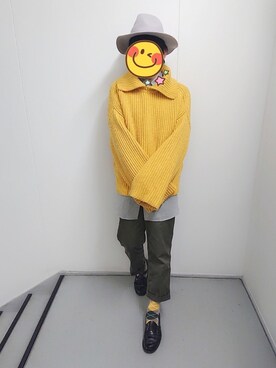 とんこつさん（メンズ・166cm）の春コーディネート