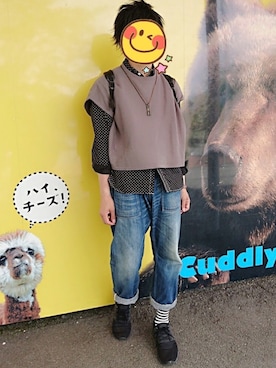 とんこつさん(メンズ・166cm)の春コーディネート