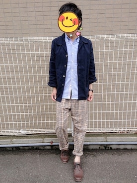 とんこつさん（メンズ・166cm）の秋コーディネート