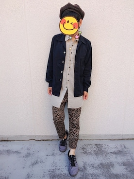 とんこつさん（メンズ・166cm）の秋コーディネート