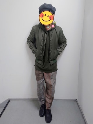 MA-1を使った「ロングパーカー」の人気ファッションコーディネート - WEAR