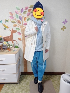 とんこつさん（メンズ・166cm）の春コーディネート