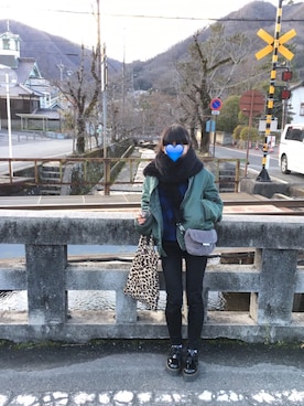 あっこさん(レディース・153cm)の冬コーディネート