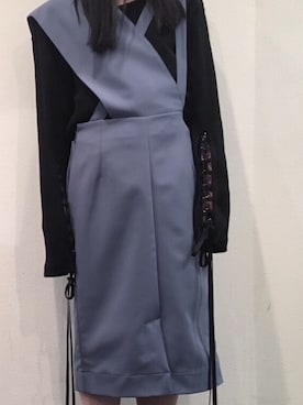 「tiit（ティート）のアイテム」を使った、あっこさん（レディース・153cm）の冬コーディネート