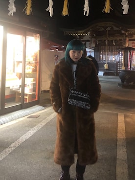 あっこさん（レディース・153cm）の冬コーディネート