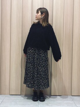 chisatoさん（レディース・156cm）の冬コーディネート