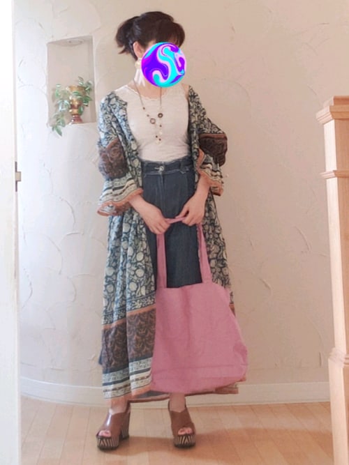 Rei な な As Know As Pinkyのワンピースを使ったコーディネート Wear Rei な な As Know As Pinkyのワンピースを使ったコーディネート Wear