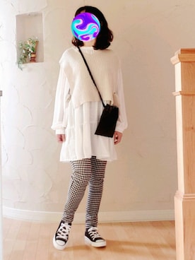 Rei🌹な～なさん（レディース・154cm）の春コーディネート