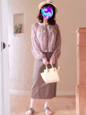 Rei🌹な~なさん(レディース・154cm)の春コーディネート