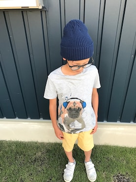 ATSU-TAIさん（キッズ・125cm）の夏コーディネート