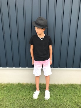 ATSU-TAIさん（キッズ・125cm）の夏コーディネート