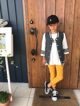 ATSU-TAIさん（キッズ・132cm）の秋コーディネート