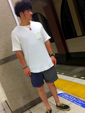 yoさん（メンズ・178cm）の夏コーディネート