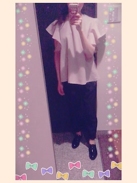 「coche et coche（コシュエコシュ）のアイテム」を使った、shiroさん（レディース・151cm）の秋コーディネート