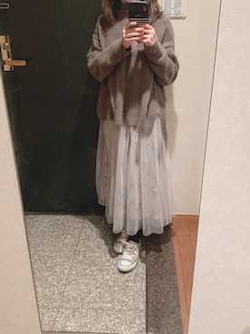 shiroさん（レディース・151cm）の冬コーディネート