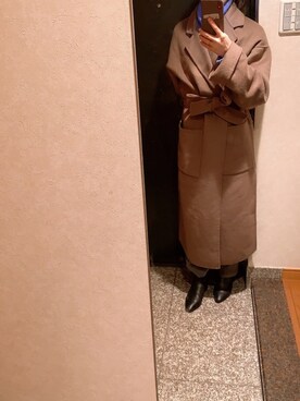 「DIANA」｜「アイテム（その他アウター）」を使った、shiroさん（レディース・151cm）の冬コーディネート