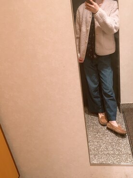 「いつもありがとうございます」｜「アイテム（その他アウター）」を使った、shiroさん（レディース・152cm）の春コーディネート
