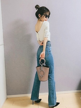 mayu✌︎☺︎︎さん（レディース・153cm）の春コーディネート