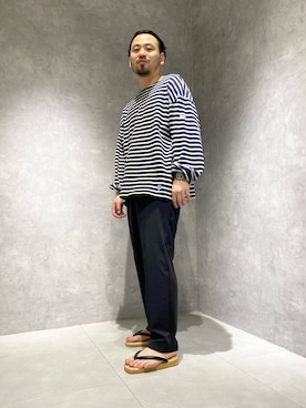「cellar door」｜chikaki moriyamaさん（メンズ・170cm）の春コーディネート