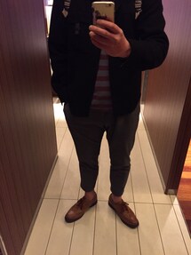 ADAM ET ROPE' | シャツJK:Adam et Rope'
ボーダーカットソー:International BEAMS
パンツ:Urban Research
(その他アウター)
