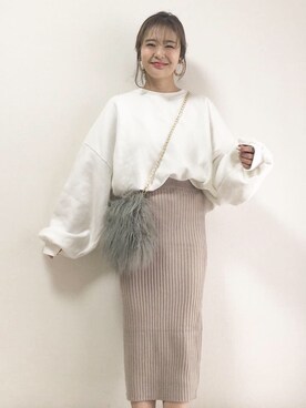 HOSHIYAMAYUさん(レディース・159cm)の冬コーディネート