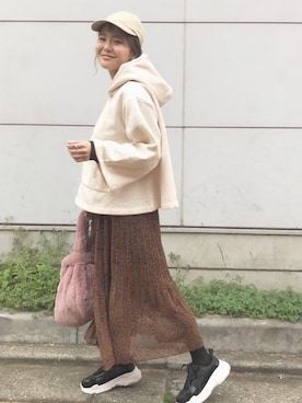 HOSHIYAMAYUさん(レディース・159cm)の春コーディネート