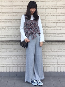 suzyさん（レディース・161cm）の春コーディネート